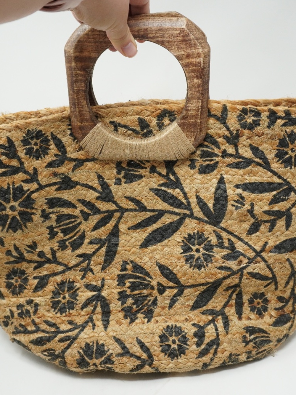 Antik Kraft Jute Tote Bag - Keya Tote
